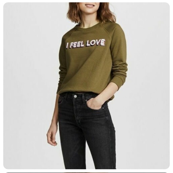 Rebecca Minkoff “I Feel Love” Sweatshirt - Picture 2 of 7